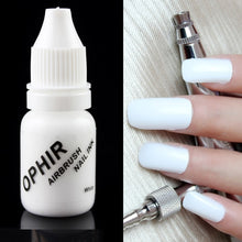 Load image into Gallery viewer, OPHIR 12Colors Acrylic Water Inks/Airbrush Nail Inks for Nail Art Paint Airbrushing Nail Polish 30 ML/Bottle Pigment_TA100(1-12)