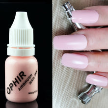Load image into Gallery viewer, OPHIR 12Colors Acrylic Water Inks/Airbrush Nail Inks for Nail Art Paint Airbrushing Nail Polish 30 ML/Bottle Pigment_TA100(1-12)