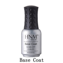Load image into Gallery viewer, HNM 8ml Blue Red Pink Green Yellow Color Gel Nail Polish UV LED Lamp Semi Permanent Varnish Hybird Base Top Primer Manicure