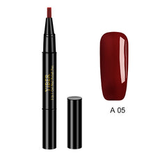 Load image into Gallery viewer, ELECOOL 3 In 1 UV Gel Paint Glitter Nail Polish  Nail Gel Paint 3D Nail Art DIY Decorative Pen Gel Art Design Painted Pen TSLM1