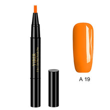 Load image into Gallery viewer, ELECOOL 3 In 1 UV Gel Paint Glitter Nail Polish  Nail Gel Paint 3D Nail Art DIY Decorative Pen Gel Art Design Painted Pen TSLM1