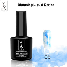 Load image into Gallery viewer, YZX 10ml Watercolor Paint Nail Art Blooming Liquid Smoke Marble Effect Special Varnish Gel DIY Ink Smudge Bubble Armor Lacquer