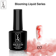 Load image into Gallery viewer, YZX 10ml Watercolor Paint Nail Art Blooming Liquid Smoke Marble Effect Special Varnish Gel DIY Ink Smudge Bubble Armor Lacquer