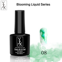Load image into Gallery viewer, YZX 10ml Watercolor Paint Nail Art Blooming Liquid Smoke Marble Effect Special Varnish Gel DIY Ink Smudge Bubble Armor Lacquer