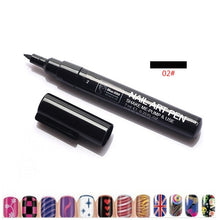 Load image into Gallery viewer, 3D Marker Pen Watercolor Brush Marker Pen DIY Art Nail MarkerSketch Drawing Paint Nail Beauty Pen Art Supplies Fashion Nail Art