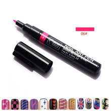 Load image into Gallery viewer, 3D Marker Pen Watercolor Brush Marker Pen DIY Art Nail MarkerSketch Drawing Paint Nail Beauty Pen Art Supplies Fashion Nail Art