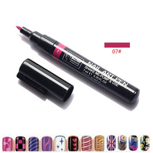 Load image into Gallery viewer, 3D Marker Pen Watercolor Brush Marker Pen DIY Art Nail MarkerSketch Drawing Paint Nail Beauty Pen Art Supplies Fashion Nail Art