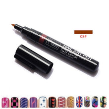 Load image into Gallery viewer, 3D Marker Pen Watercolor Brush Marker Pen DIY Art Nail MarkerSketch Drawing Paint Nail Beauty Pen Art Supplies Fashion Nail Art