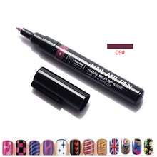 Load image into Gallery viewer, 3D Marker Pen Watercolor Brush Marker Pen DIY Art Nail MarkerSketch Drawing Paint Nail Beauty Pen Art Supplies Fashion Nail Art