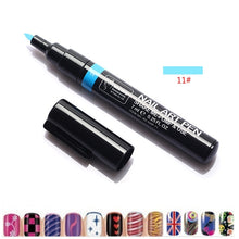Load image into Gallery viewer, 3D Marker Pen Watercolor Brush Marker Pen DIY Art Nail MarkerSketch Drawing Paint Nail Beauty Pen Art Supplies Fashion Nail Art