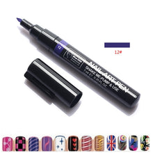 Load image into Gallery viewer, 3D Marker Pen Watercolor Brush Marker Pen DIY Art Nail MarkerSketch Drawing Paint Nail Beauty Pen Art Supplies Fashion Nail Art