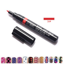 Load image into Gallery viewer, 3D Marker Pen Watercolor Brush Marker Pen DIY Art Nail MarkerSketch Drawing Paint Nail Beauty Pen Art Supplies Fashion Nail Art